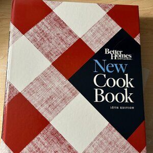 Better Homes & Gardens New Cook Book 16th Edition 5-Ring Binder HC